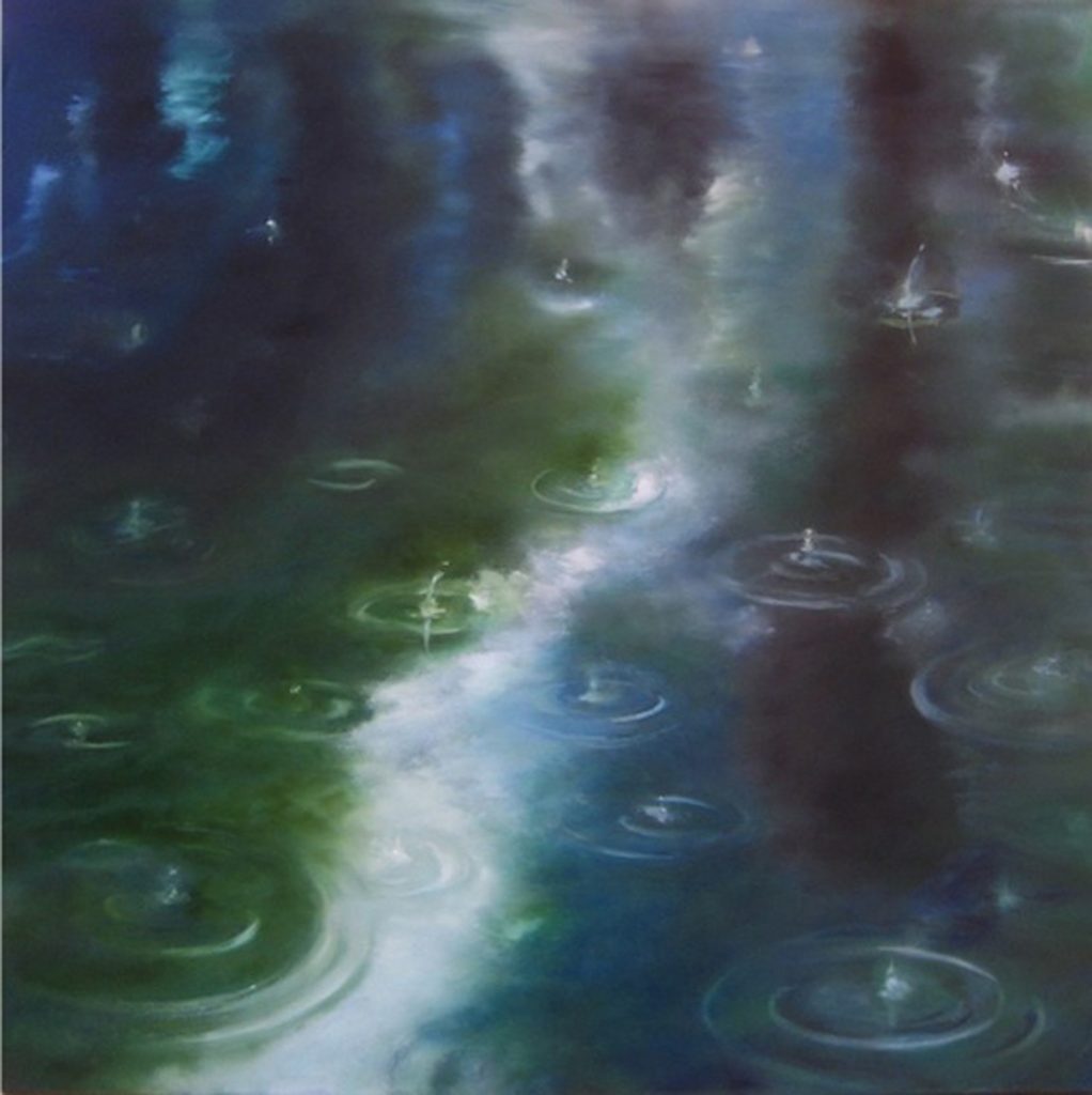 ONE DAY LIKE RAIN, oil on canvas, 48x48_300dpi