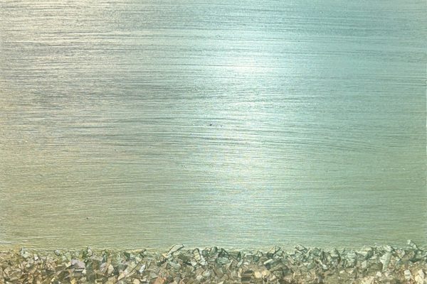 Color of Sound Blue Green 16"x12" - Artist: Arica Hilton