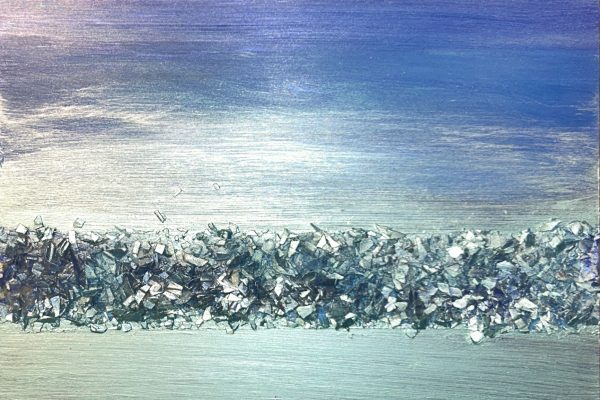 Color of Sound Blue 16"x12" - Artist: Arica Hilton