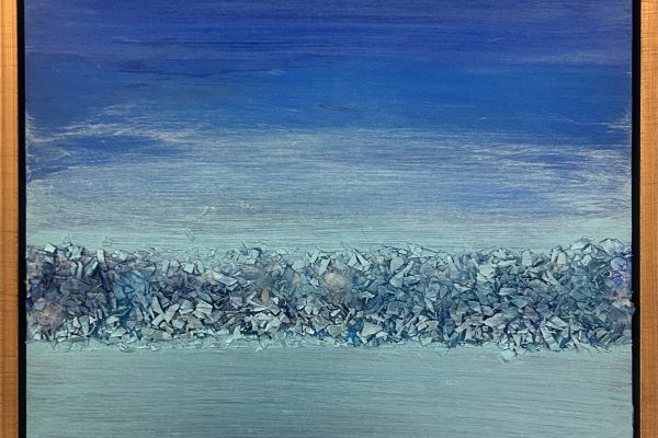 Color of Sound Blue Framed - Artist: Arica Hilton