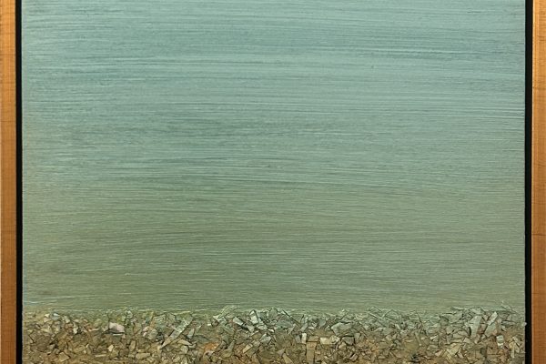 Color of Sound Green Framed - Artist: Arica Hilton