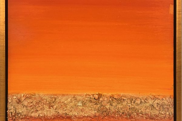 Color of Sound Orange Framed - Artist: Arica Hilton