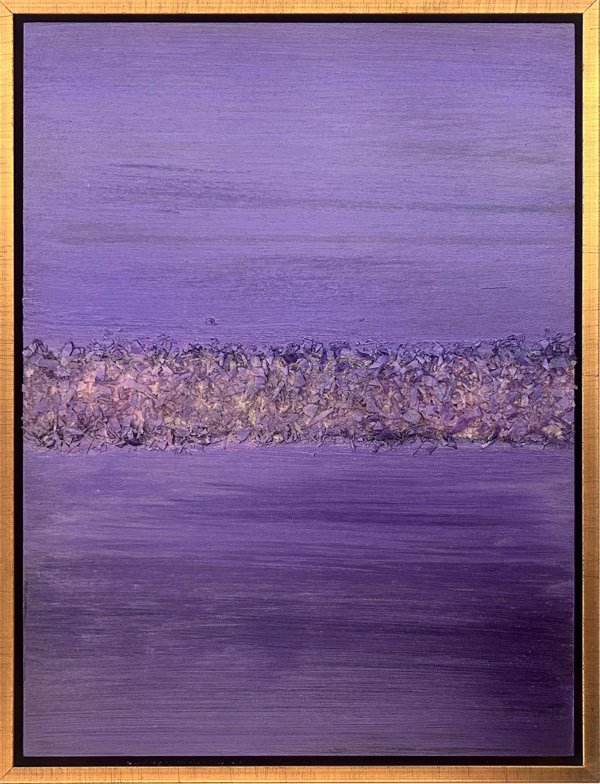 Color of Sound Purple Framed - Artist: Arica Hilton