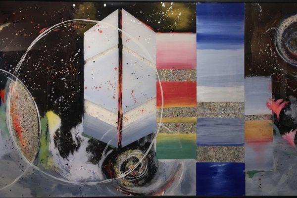 MULTIVERSE 48"x 96" - Artist: Arica Hilton